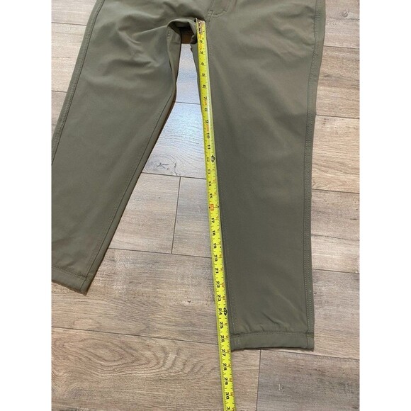 Western Rise Evolution Pants Men's 32X27 Olive Slim Fit Hiking Stretch Chino - Picture 6 of 9